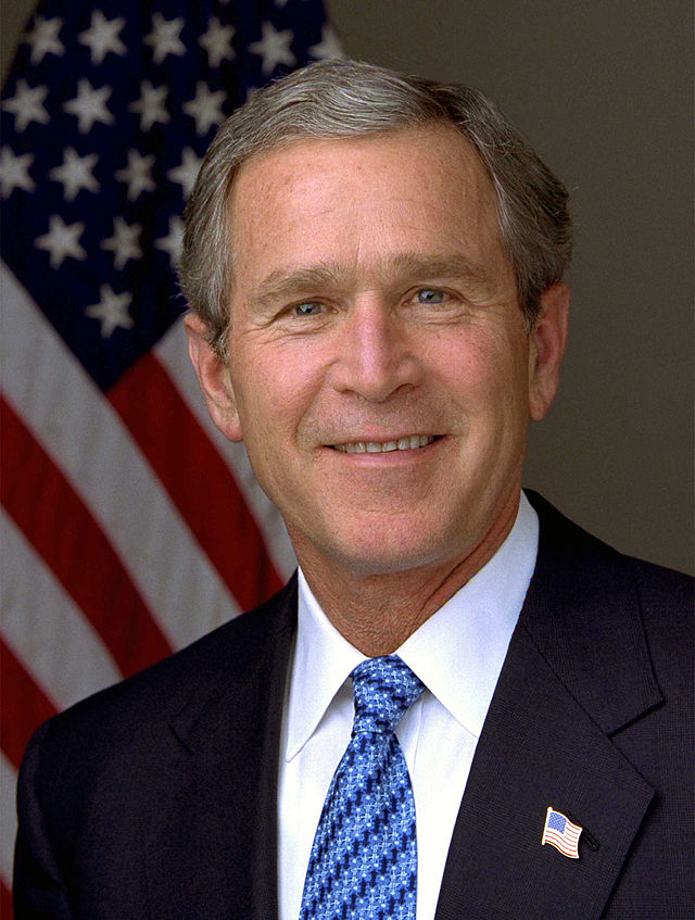 43rd US president ,George W. Bush